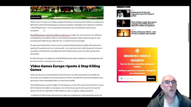 Éditeurs de jeux — aperçu